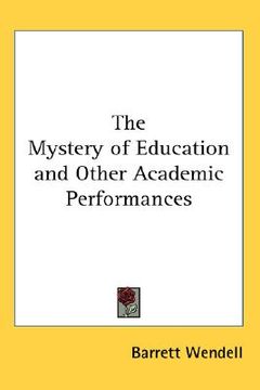 portada the mystery of education and other academic performances