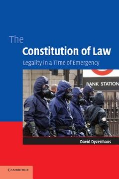 portada The Constitution of law Paperback: Legality in a Time of Emergency (in English)