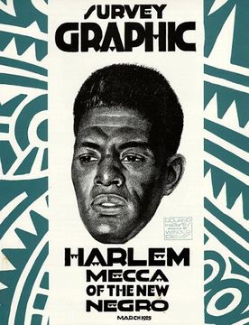 portada Survey Graphic: Harlem Mecca of the new Negro 