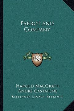 portada parrot and company (in English)