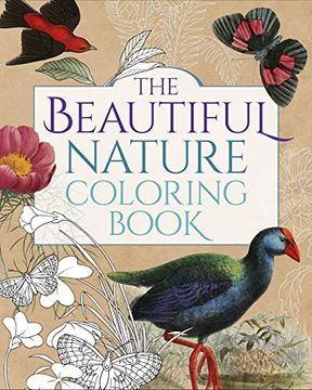 portada The Beautiful Nature Coloring Book (en Inglés)
