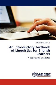 portada an introductory textbook of linguistics for english learners (en Inglés)