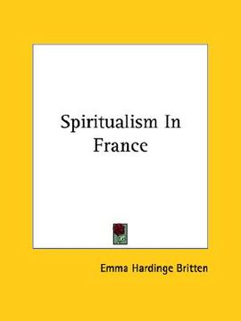 portada spiritualism in france (in English)
