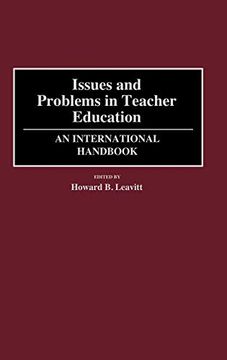 portada Issues and Problems in Teacher Education: An International Handbook (en Inglés)