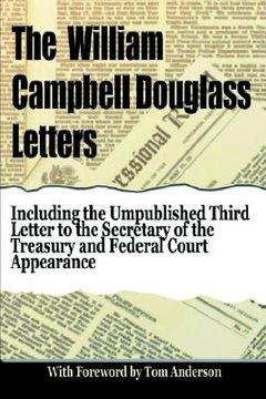 portada the william campbell douglass letters (en Inglés)