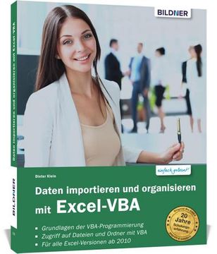 portada Daten Importieren und Organisieren mit Excel-Vba (en Alemán)