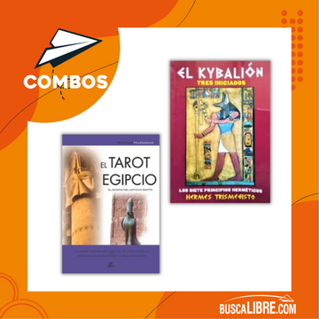 portada pack 2x1 EL KYBALION + El Tarot Egipcio