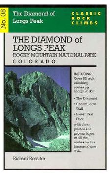 portada classic rock climbs no. 08 the diamond of longs peak, rock mountain national par (in English)
