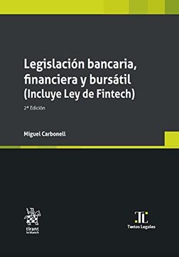 portada Legislación Bancaria, Financiera y Bursátil (Incluye ley de Fintech) 2ª Edición (Textos Legales -Mexico-)