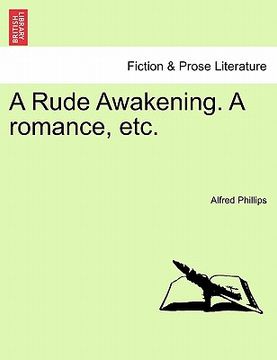 portada a rude awakening. a romance, etc.
