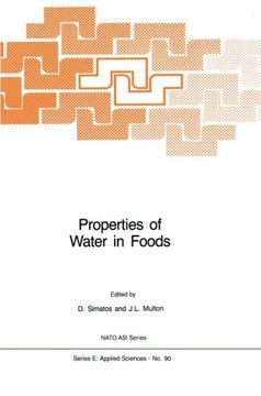 portada Properties of Water in Foods: in Relation to Quality and Stability (Nato Science Series E:)
