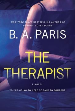 portada The Therapist: A Novel (en Inglés)