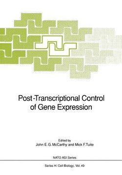 portada post-transcriptional control of gene expression (in English)