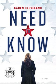 portada Need to Know: A Novel (Random House Large Print) 