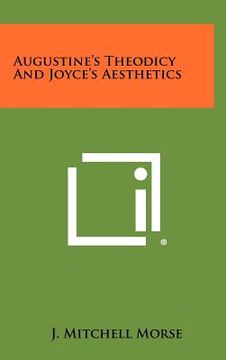 portada augustine's theodicy and joyce's aesthetics (en Inglés)