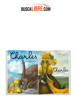 portada pack CHARLES Y EL CICLOPE + CHARLES Y LA PRINCESA