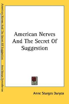 portada american nerves and the secret of suggestion (en Inglés)