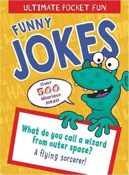 portada Ultimate Pocket Fun: Funny Jokes: Over 500 Hilarious Jokes (Ultimate Pocket Puzzles 2020) (en Inglés)