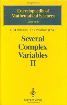 portada Several Complex Variables ii: Function Theory in Classical Domains. Complex Potential Theory (Encyclopaedia of Mathematical Sciences) (v. 2) 