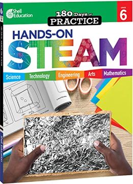 portada 180 Days: Hands-On Steam: Grade 6 (180 Days of Practice) (in English)