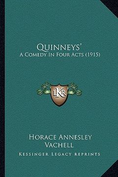 portada quinneys': a comedy in four acts (1915)