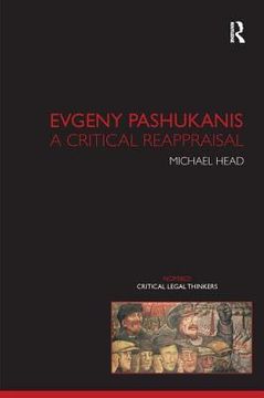 portada evgeny pashukanis: a critical reappraisal