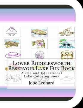 portada Lower Roddlesworth Reservoir Lake Fun Book: A Fun and Educational Lake Coloring Book