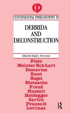 portada Derrida and Deconstruction (en Inglés)