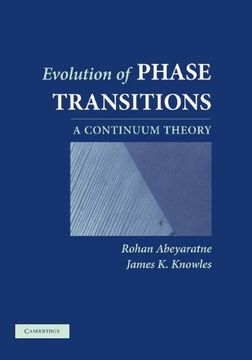 portada Evolution of Phase Transitions: A Continuum Theory (en Inglés)