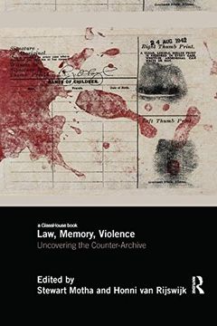 portada Law, Memory, Violence: Uncovering the Counter-Archive (in English)