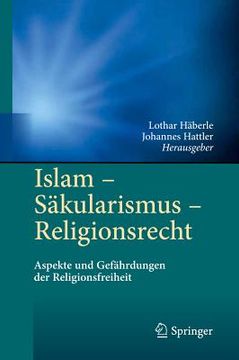 portada islam - säkularismus - religionsrecht