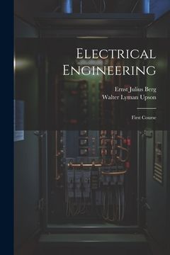portada Electrical Engineering: First Course (en Inglés)
