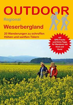 portada Weserbergland: 20 Wanderungen zu Schroffen Höhen und Sanften Tälern (Outdoor Regional) (in German)