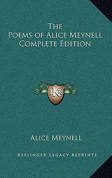 portada the poems of alice meynell complete edition