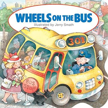 portada Wheels on the bus (Pudgy Board Books) (en Inglés)