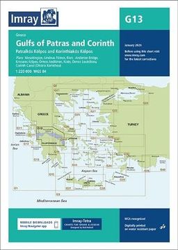 portada G13 Gulfs of Patras and Corinth (in English)