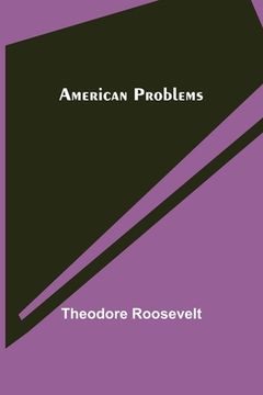 portada American problems (en Inglés)