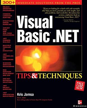 portada Visual Basic. Net Tips and Techniques 