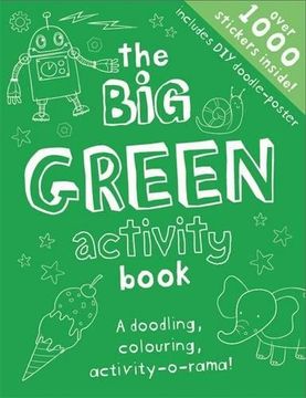 portada The big Green Activity Book: Sticker Activity Book (Big Creativity) (en Inglés)