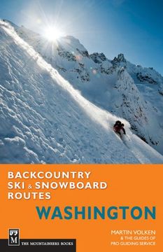 portada Backcountry Ski and Snowboard Routes - Washington (in English)