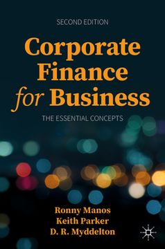 portada Corporate Finance for Business: The Essential Concepts (en Inglés)