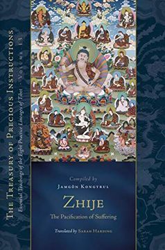portada Zhije: The Pacification of Suffering: Essential Teachings of the Eight Practice Lineages of Tibet, Volume 13 (The Treasury of Precious Instructions) (en Inglés)