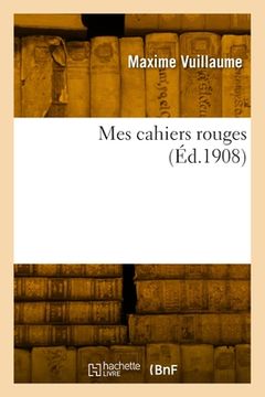 portada Mes Cahiers Rouges (in French)