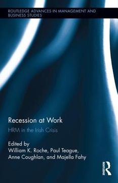 portada recession at work: human resource management in the irish crisis (en Inglés)