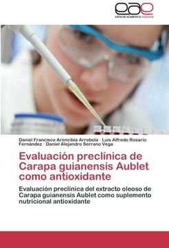 portada Evaluacion Preclinica de Carapa Guianensis Aublet Como Antioxidante