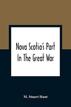 portada Nova Scotia'S Part in the Great war (in English)