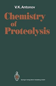 portada Chemistry of Proteolysis