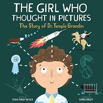 portada The Girl who Thought in Pictures: The Story of dr. Temple Grandin (Amazing Scientists) (en Inglés)