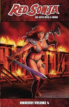 portada Red Sonja: She-Devil With a Sword Omnibus Volume 4 (Red Sonja Omnibus) (in English)