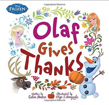 portada Frozen: Olaf Gives Thanks (en Inglés)
